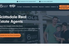 Gluch Group: custom WordPress real estate website with MLS search, team content and lead paths