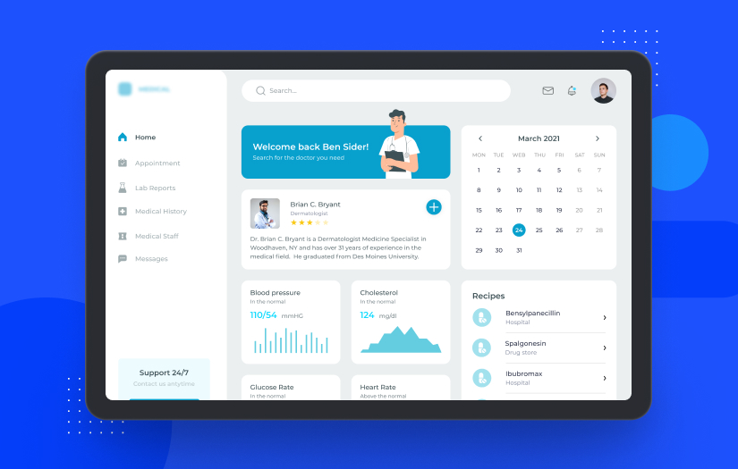 Online healthcare marketplace for the UK software provider screenshot 1