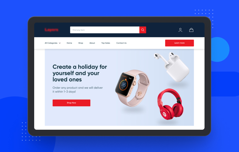 A multi-vendor e-commerce marketplace platform for a technology startup screenshot 1