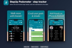 StepUp Pedometer: step tracking app
