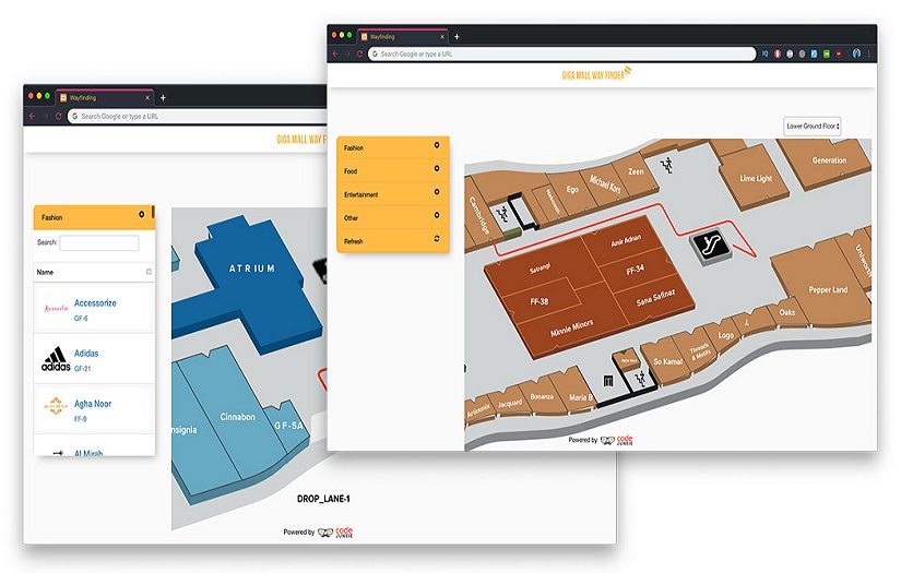 Mall WayFinder screenshot 1