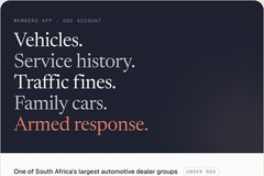 Members app for a national car dealer group (South Africa, NDA)