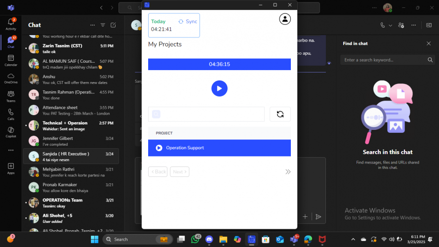 Stuff Time Tracker – Time Tracking Software for Teams, Remote work. screenshot 2