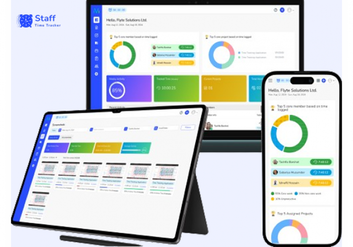Stuff Time Tracker – Time Tracking Software for Teams, Remote work. screenshot 1