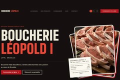 Boucherie Léopold, craft butcher in Jette