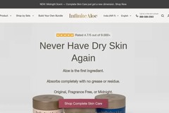 InfiniteAloe — Recharge Bundles and Shopify Development