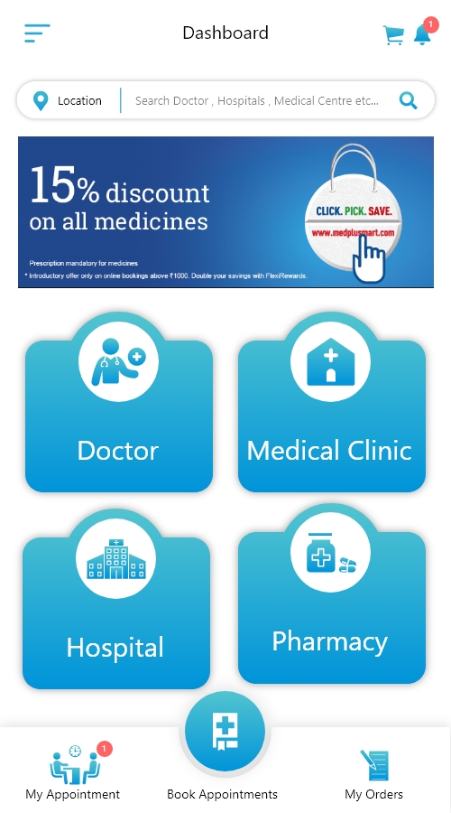 PDOC - Medical App screenshot 1