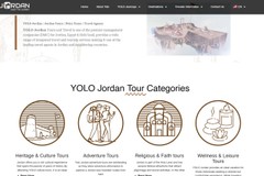 YOLO Jordan Travel and Tours Website