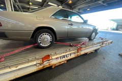 Classic Mercedes-Benz W124 by air: Tokyo to Istanbul