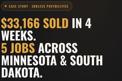 Endless Poxybilities: Five Signed Jobs Worth $33,166 in Four Weeks