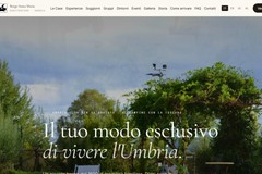 Four-language website for a farm stay in Umbria