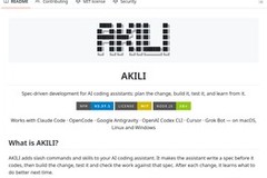 AKILI-SPECS, an open-source spec-driven engineering methodology