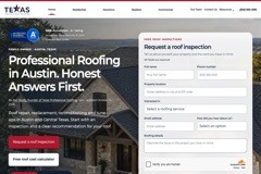 Texas Professional Roofing — roofing contractor website