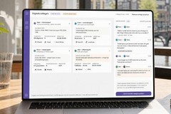 AI agent dashboard for a retail organisation