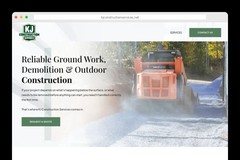 KJ Construction Services Website