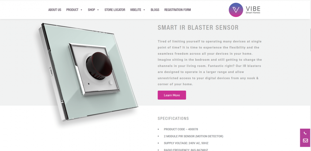 Vibe Smart Homes screenshot 2