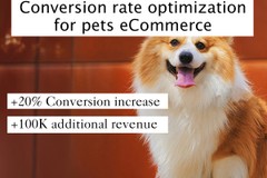 Conversion rate optimization for pets eCommerce