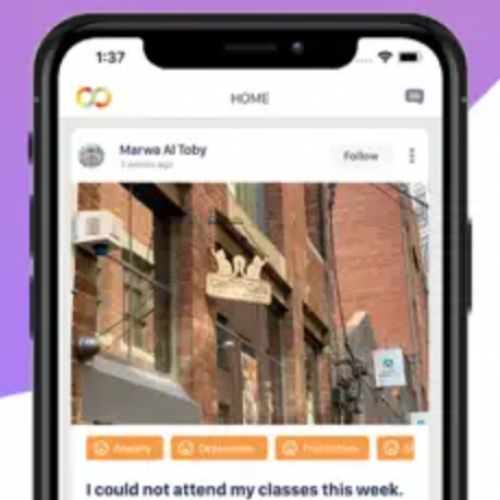 Application Testing - Moodit Social networkig app screenshot 1
