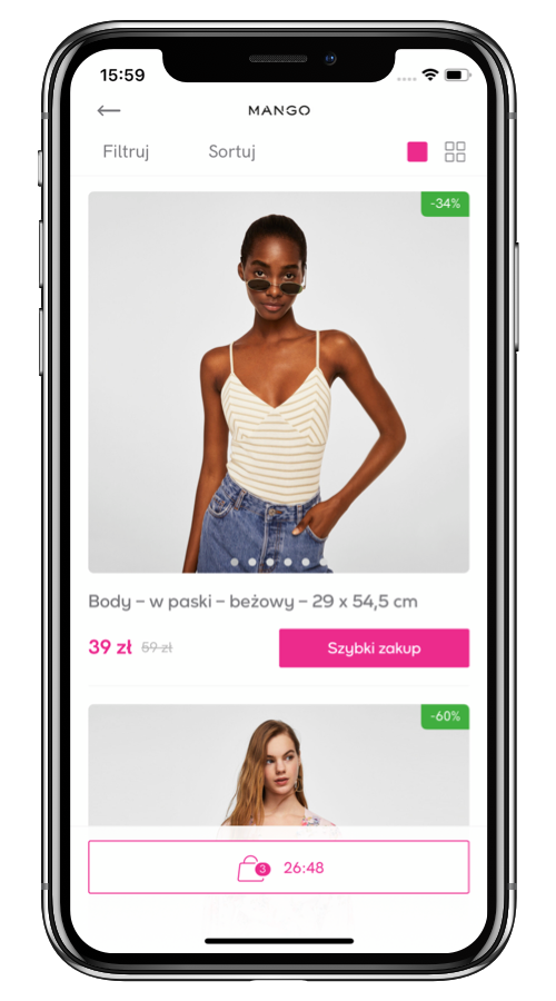 Veepee – mobile commerce app for online flash sales screenshot 3