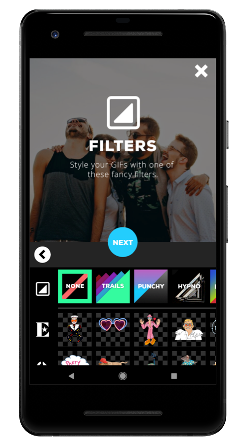 GIPHY Cam – animated GIFs search engine screenshot 1