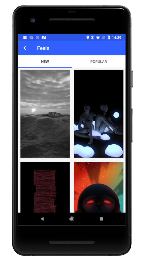 Electric Objects – digital display app and mobile app controlling it screenshot 2