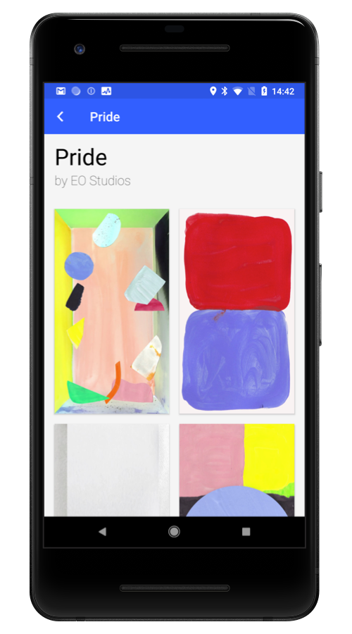 Electric Objects – digital display app and mobile app controlling it screenshot 6