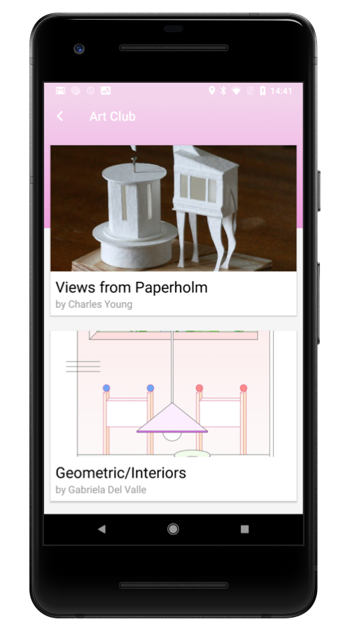Electric Objects – digital display app and mobile app controlling it screenshot 7