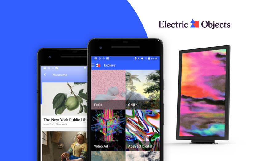 Electric Objects – digital display app and mobile app controlling it screenshot 11