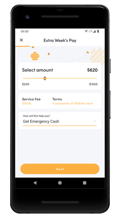HoneyBee – payday loan app screenshot 3