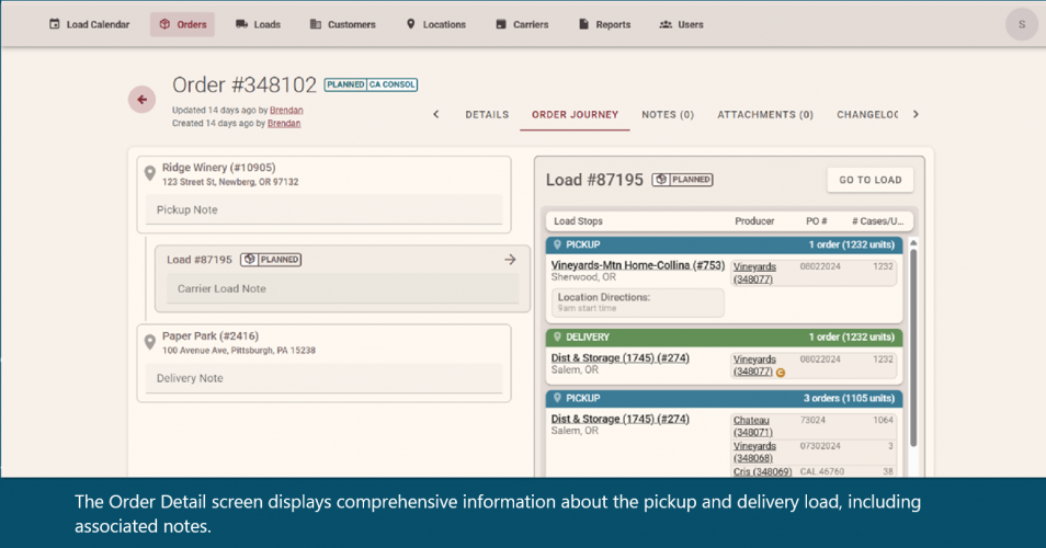 Wholesale Wine Distribution Web Portal screenshot 1