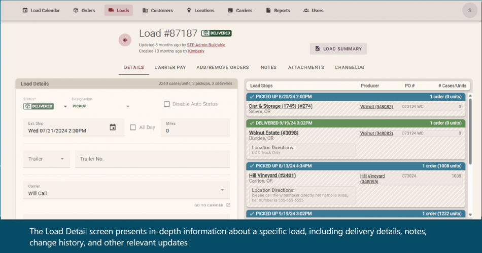 Wholesale Wine Distribution Web Portal screenshot 3