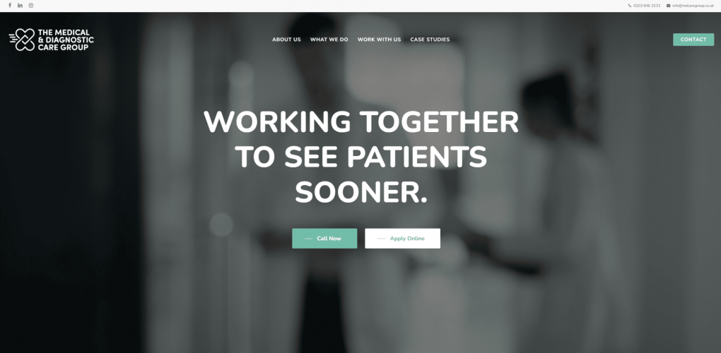 The Medical & Diagnostic Care Group screenshot 1