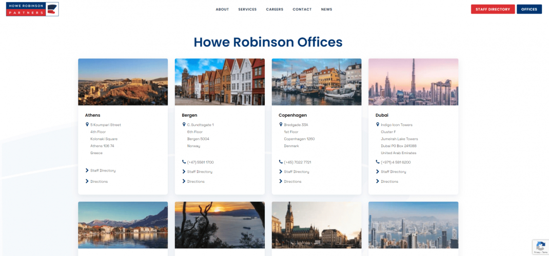 Howe Robinson Partners screenshot 2
