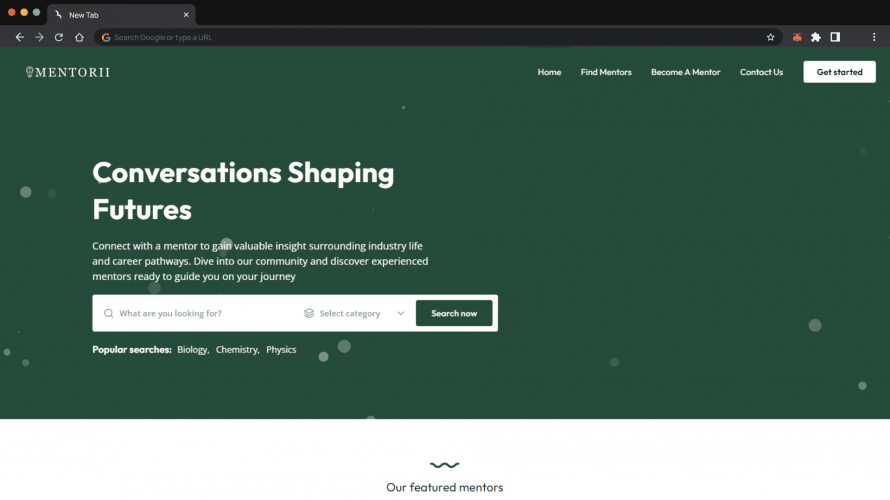 Mentorii screenshot 2