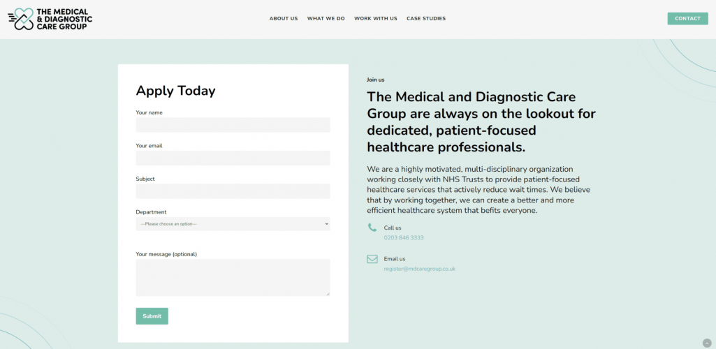 MD Care Group screenshot 1