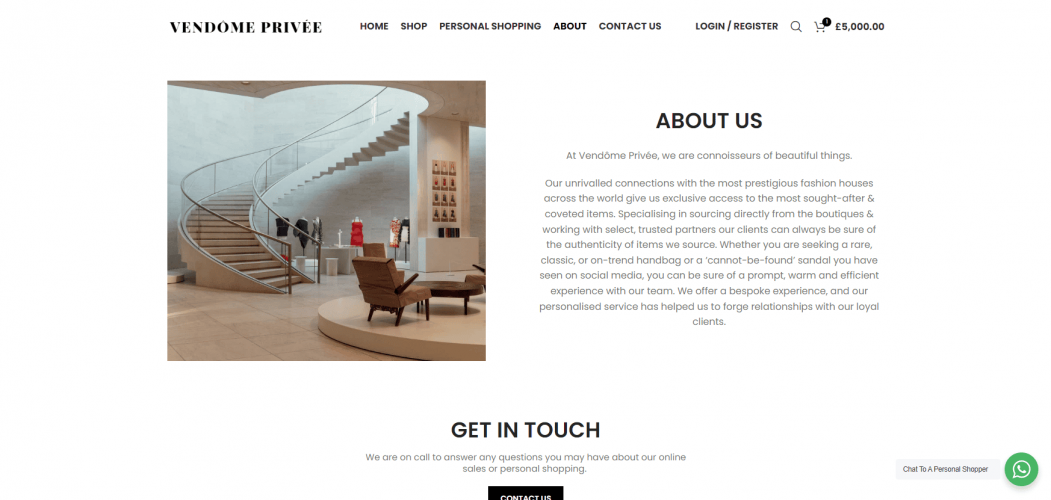 Vendôme Privée screenshot 3