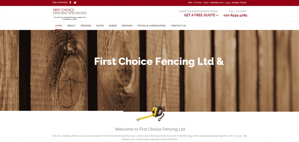 First Choice Fencing screenshot 5