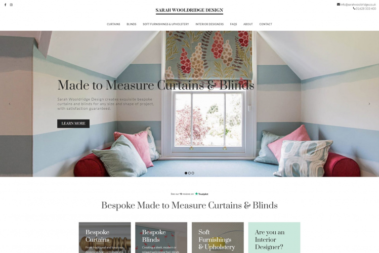 Sarah Wooldridge Design screenshot 4