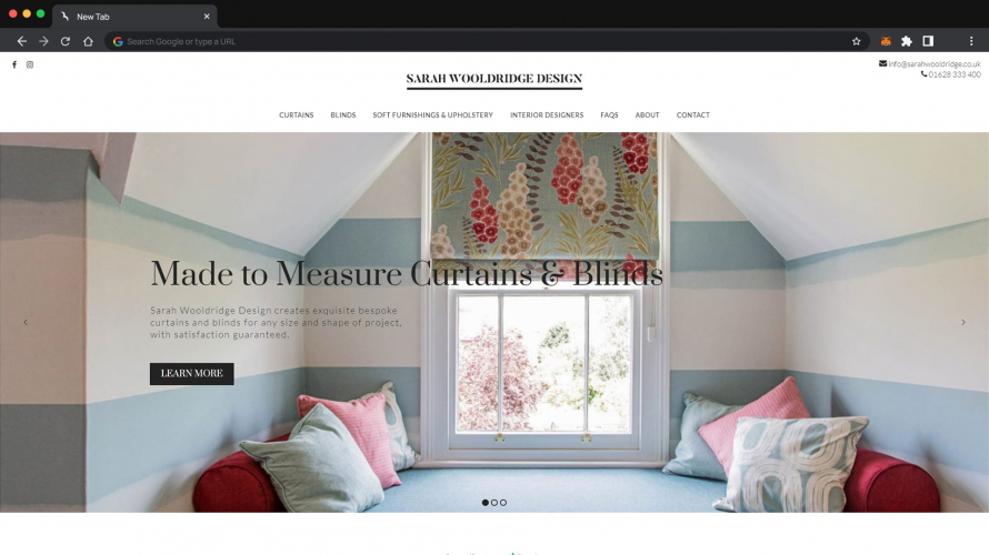 Sarah Wooldridge Design screenshot 3