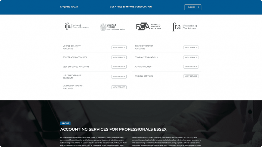 Salient screenshot 1