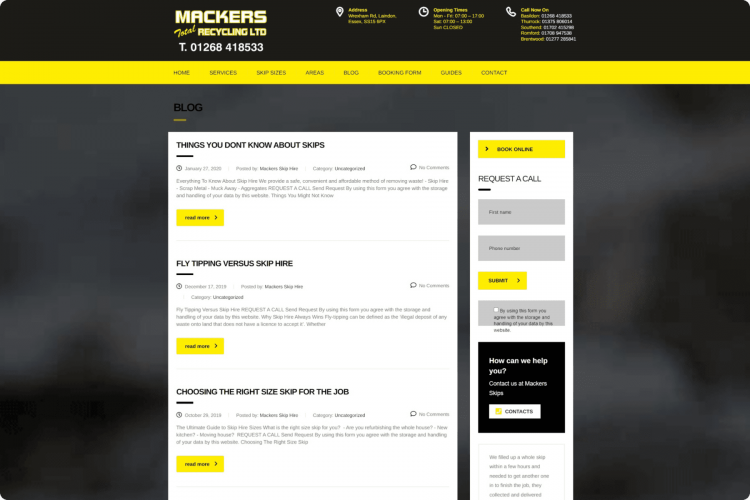 Mackers Total Recycling screenshot 1