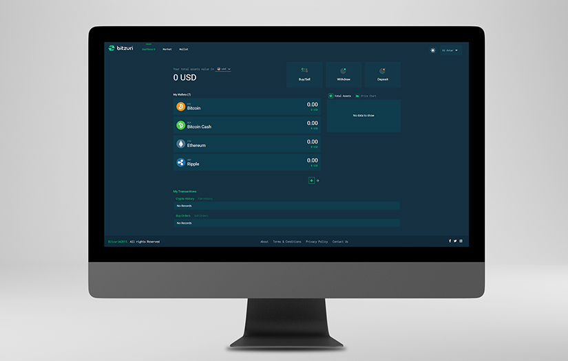 Bitzuri - Buy/Sell Crypto Platform screenshot 1