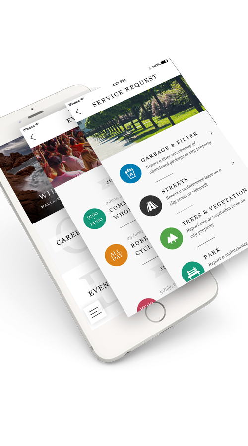 Connect Victoria - iOS and Android Native Apps screenshot 1