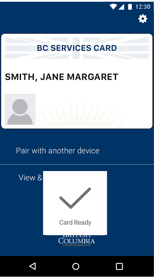 BC Services Card - Mobile Apps for MTICS screenshot 2