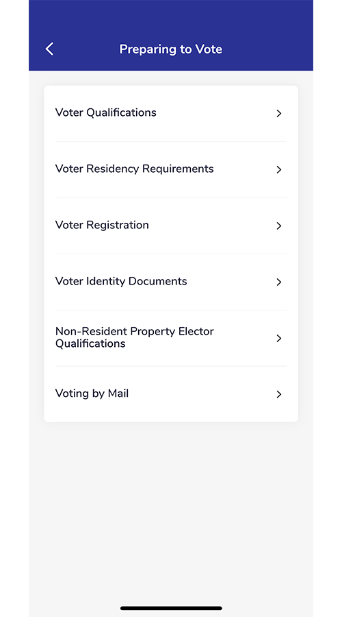 Victoria Votes - Mobile Apps for City Election screenshot 4