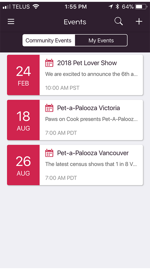 Social Media App for Pet Owners screenshot 3