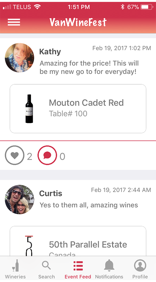 VanWineFest - iOS and Android Mobile Apps screenshot 3