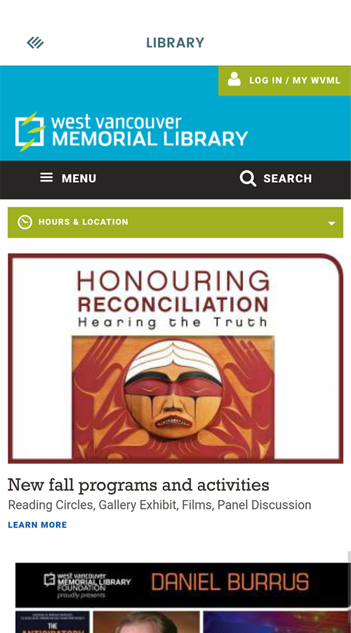 Connect West Van - Native iOS and Android Mobile Apps screenshot 4