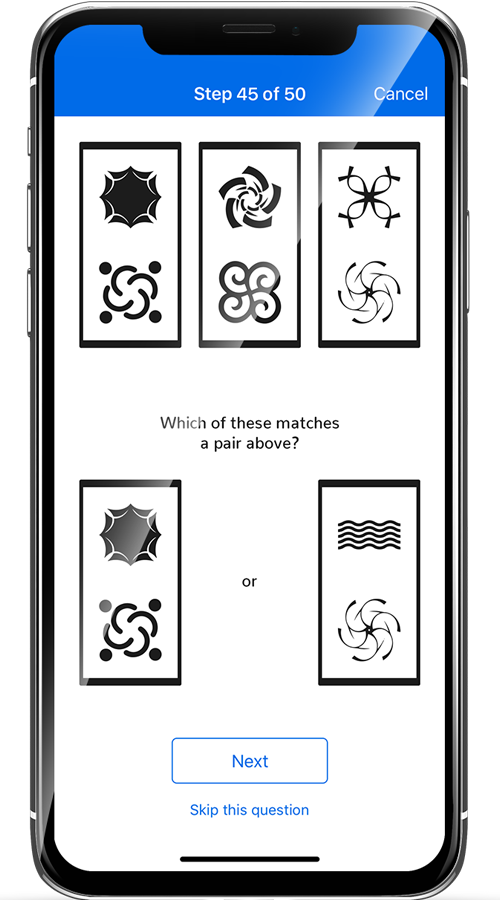 MyCogHealth - Mobile Apps and Researcher Admin Panel screenshot 1