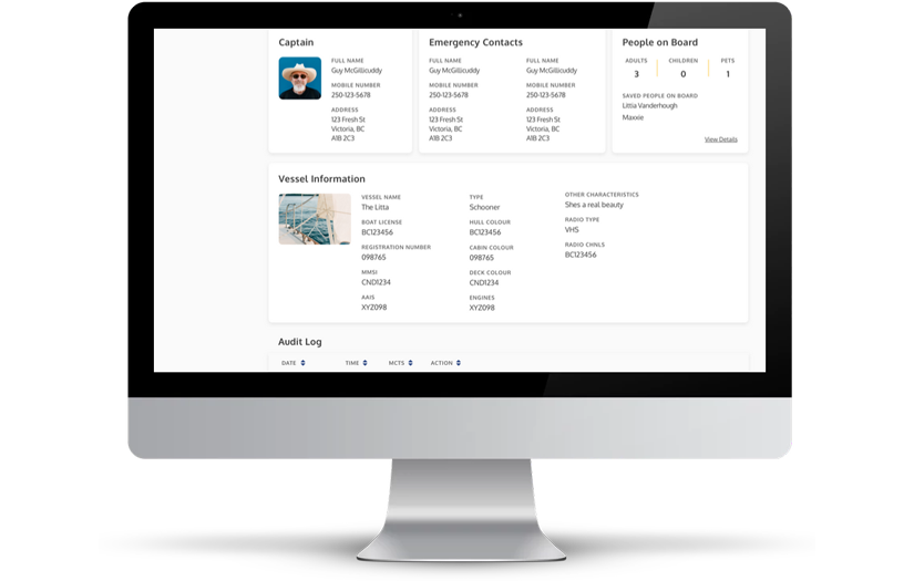 Sailing Plan - Web & Mobile App screenshot 2